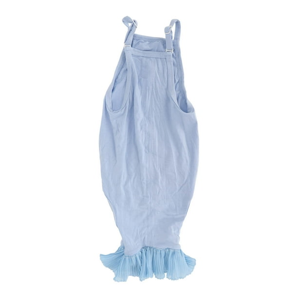 Cat After Surgey Wear, Lace Neckline Comfortable Modal Cat Recovery Suit Skin Friendly Tail Adjustable For Pet For Weaning
