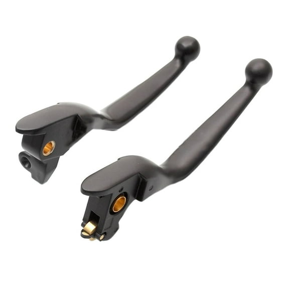 LE LEFOSSI Premium Aluminum Motorcycle Brake & Clutch Lever Compatiable with Harley Touring Street Glide FLHX FLX FLT FLHT Road Glide FLTRX 2014-2016 -Safety, Corrosion-Resistant, Smooth Brake, Black