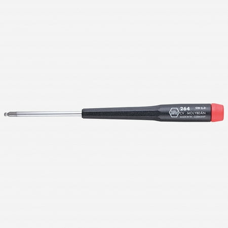 UPC: 0084705264363 | Wiha 26436 9/64 x 60mm Precision Ball End Hex Screwdriver