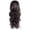 2/33, variant on 23" Curly Hair Women Ladies 3/4 Half Wig Premium Japanese Synthetic Premium Japanese High-Temperature Fiber fibers Wigs with Secured Mesh Head Cap (Curly, Black)