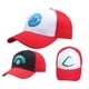 thumbnail image 2 of Gorra de béisbol con bordado de Ash Ketchum, gorro de béisbol con bolsillo ajustable, Snapback, transpirable, Anime, para regalo, 2 of 4