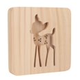 thumbnail image 3 of D Wooden LampLED Night Light Exquisite Bedside Lamp LED Night Light Innovative Solution, 3 of 5