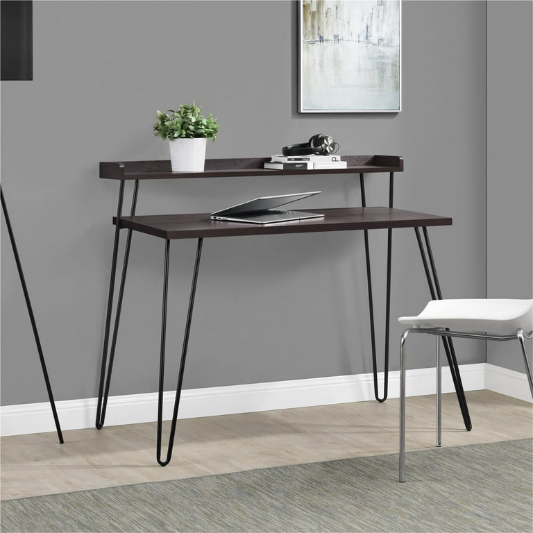 Walmart espresso desk online