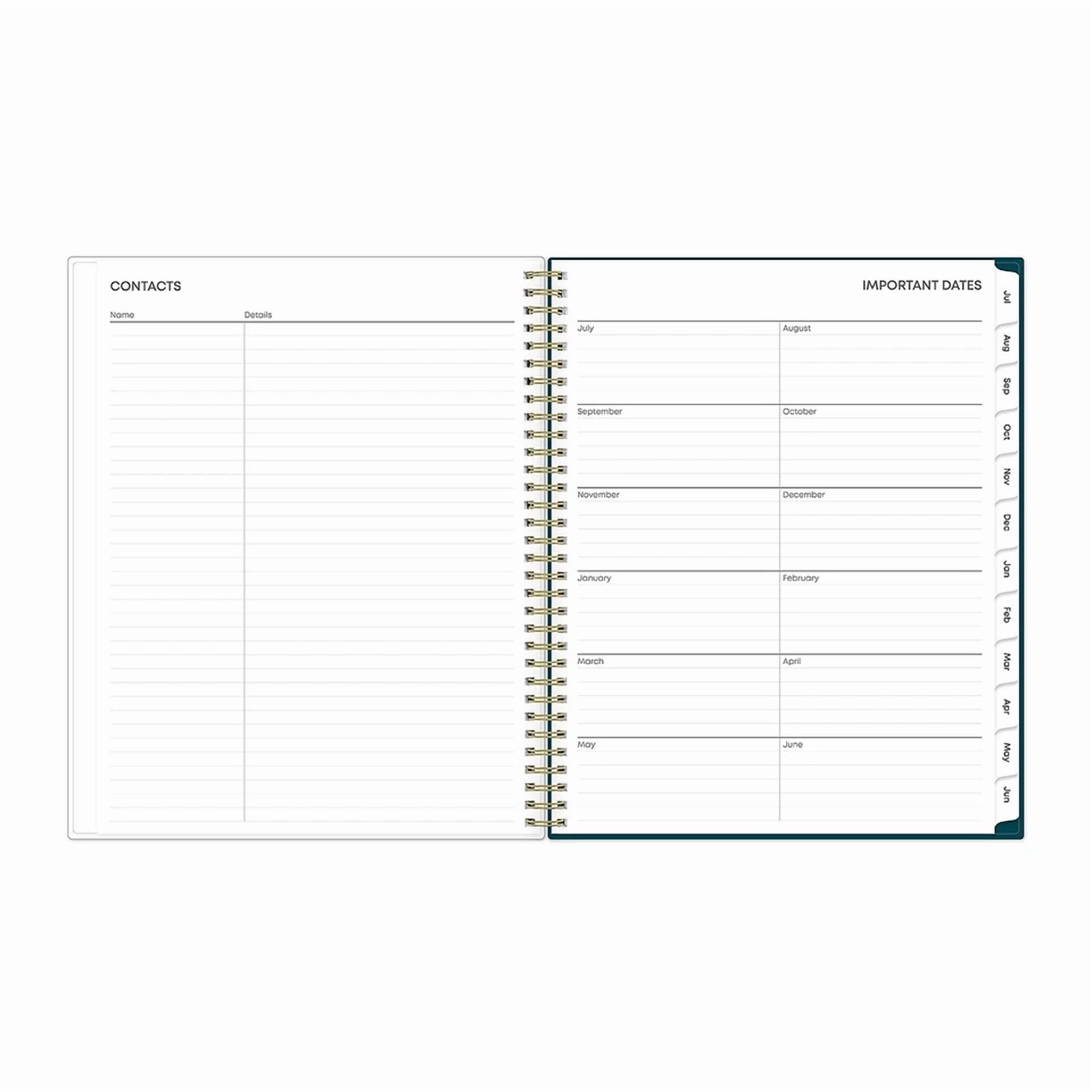 2025-2026 Blue Sky Greta 8.5" X 11" Weekly & Monthly Planner Plastic Cover