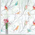 thumbnail image 2 of Película de ventana Toally transparente, película opaca no adhesiva para ventana de pájaro, película de vidrio decorativa, película protectora estática, pegatinas para ventana de pájaro ER, 2 of 5