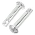 thumbnail image 1 of Raindrops 2pcs Silver Outdoor Use Hammock Chair Pin Plug for Heavy Duty Support, 1 of 8