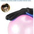 thumbnail image 4 of Pet Glove Grooming Tool Pet Hair Remover Mitt With Enhanced Five Finger Design, 4 of 4