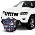 thumbnail image 4 of Kll Sea Inhabitans And Herb Tire Cover,Universal Wheel Tire Cover For Trailer, Rv, Suv, Truck,Camper And Many Vehicle,(15 Inch), 4 of 8