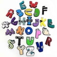 thumbnail image 2 of 26pcs Alphabet Lore Shoe Charms Shoe Decoration Cartoon Letter Charms For Diy Croc Clog Sandals Bracelet Wristband Decoration Accessories Party Favor, 2 of 5