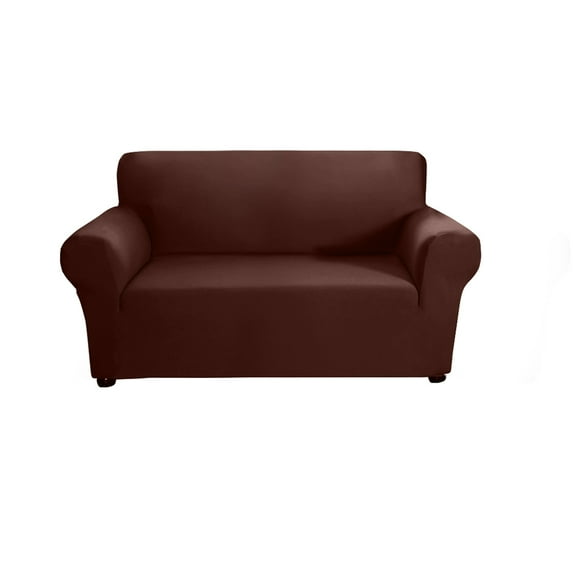 DYstyle 1-Piece Solid Stretch Sofa Slipcover, Gray
