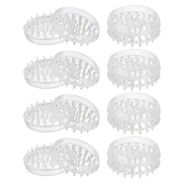 16Pcs Carpet Protectors Spiked Caster Cups 1.89" Round Spiked Furniture Cup