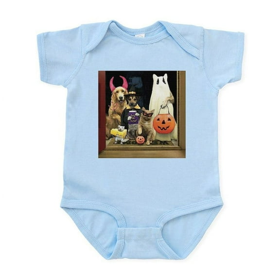 CafePress - Trick Or Treats Infant Bodysuit - Baby Light Bodysuit, Size Newborn - 24 Months