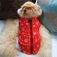 thumbnail image 6 of Qisuw Pet Dog Coat Padded Dog Jacket Winter Pet Clothes Cat Vest Costume Dog, 6 of 19