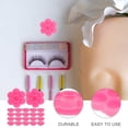 thumbnail image 4 of 200 unidades de anillos porta-adhesivo desechables para pestañas postizas, 4 of 8