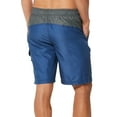 thumbnail image 2 of Speedo Mens Sport Heathered Volley Shorts Small Blue/grey, 2 of 2