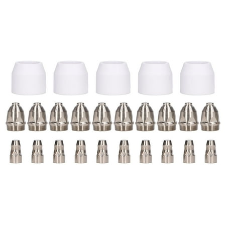 

Electrode Nozzles Cups Kit Light Weight Cutting Torch Consumables Durable For P-80 Machine