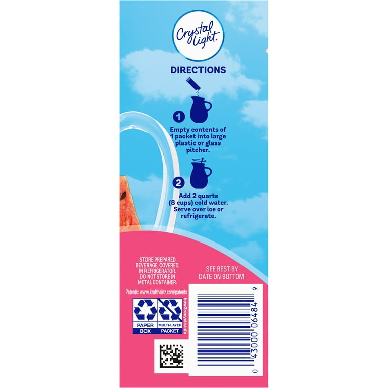Crystal Light Sugar-Free Strawberry Watermelon Drink Mix Crystal Light Sugar-Free Strawberry Watermelon Drink Mix