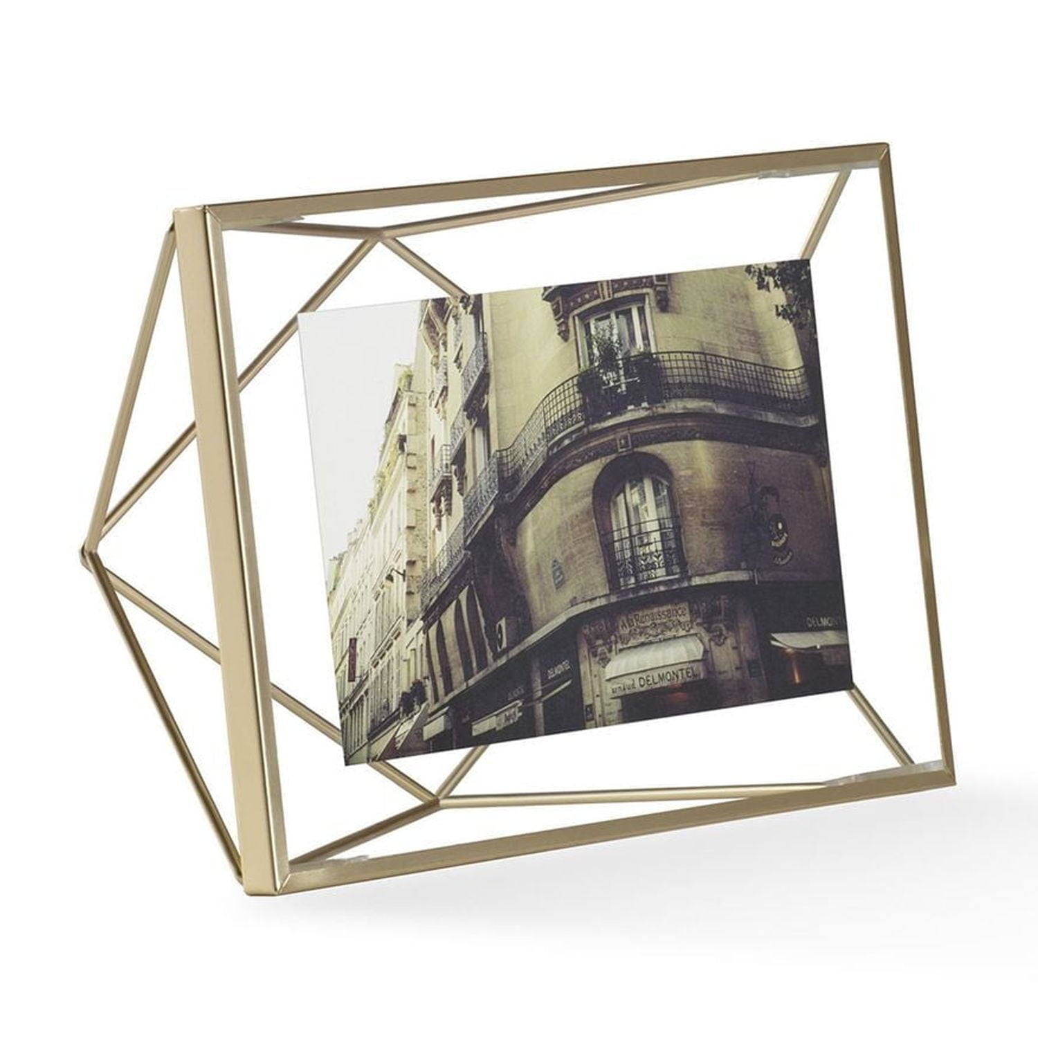 Umbra Prisma Picture Frame,Matte Brass
