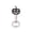 A001- Black, variant on Bottle Opener Green Jack O Lantern Halloween Beer Opener 4 Inch 1 Pack for Bar Party Home Halloween Accessory