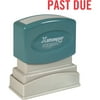 Xstamper, XST1362, PAST DUE Title Stamp, 1 Each