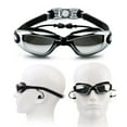 thumbnail image 3 of Swimming Goggles for Men and Women with Large Frame Electroplated Design -Fog for Adult Swimming, 3 of 6