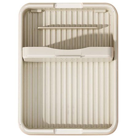 Foldable Pot Lid Holder and Spoon Rest Multi-Function Countertop Stand Organizer Rack for Pots and Pans Space-Saving Design