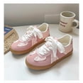 thumbnail image 5 of Lace Embellished Bow Tie Sneakers for Women Vintage Brocade Charm with Satin Ribbon Laces, 5 of 8