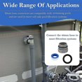 thumbnail image 2 of Pool Hose Adapter 1 1/4Inch to 1 1/2Inch, Converting Pool Pumps, Filters,Heat Pumps to 1 1/2 Inch H, 2 of 5