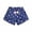 Navy, variant on Pounoo New 2025 Girls Shorts Size 10-12 Loose Print Summer Shorts Elastic Waisted Soft Satiny Shorts for Girls