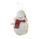 thumbnail image 1 of Colgante de muñeco de nieve con forma de de Navidad, colgante de peluche, regalo coleccionable, adorno colgante, decoración para de Estilo C, 1 of 8