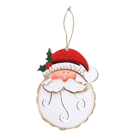 

Pianpianzi Gift Ornament Ball String of Balls Chandelier Crystals Bead Rope Christmas Wooden Tag Decoration Christmas Tree Pendant