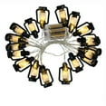 thumbnail image 2 of Indoor Halloween Decor 3M 20LED Ramadan Festival Retro Kerosene Lamp Strings Decorative, 2 of 5