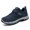 Blue, variant on Walking Sports Shoes Women and men Round Head Solid Color Lightweight Breathable Shoes