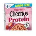 thumbnail image 3 of Cheerios Protein Cereal, Strawberry, 8g Protein, Large Size, 11.2 oz (2 Pack), 3 of 5