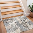 thumbnail image 3 of 2x3 Entryway Rug Bathroom Rugs for Front Door Bedroom Kitchen, Washable Vintage Print Carpet, Floor Mat with Non Slip Backing, 3 of 8