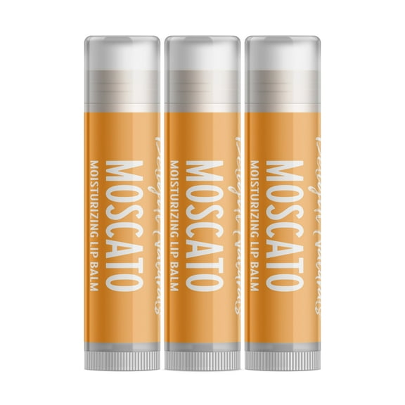 Delight Naturals Moscato Wine Lip Balm - 3 Pack