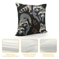 thumbnail image 4 of FUMJ Raccoon Pillow Covers  Decorative Throw Pillow Cover Soft Pillow Case Modern Raccoon Home Decor for Couch Sofa Bed, 4 of 5
