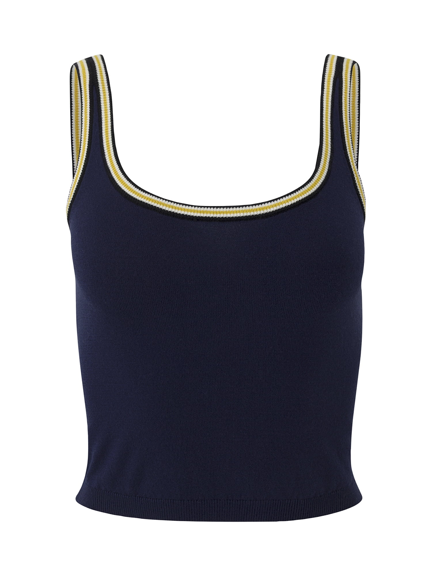 Mills by Millie Bobby Brown Women's Sweater Tank Top with Tipping, Sizes XXS-XXL