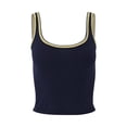 thumbnail image 3 of Mills by Millie Bobby Brown Women's Sweater Tank Top with Tipping, Sizes XXS-XXL, 3 of 7