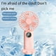 thumbnail image 4 of V12 Handheld Fan for Students Adults Fan,Sky Blue, 4 of 5