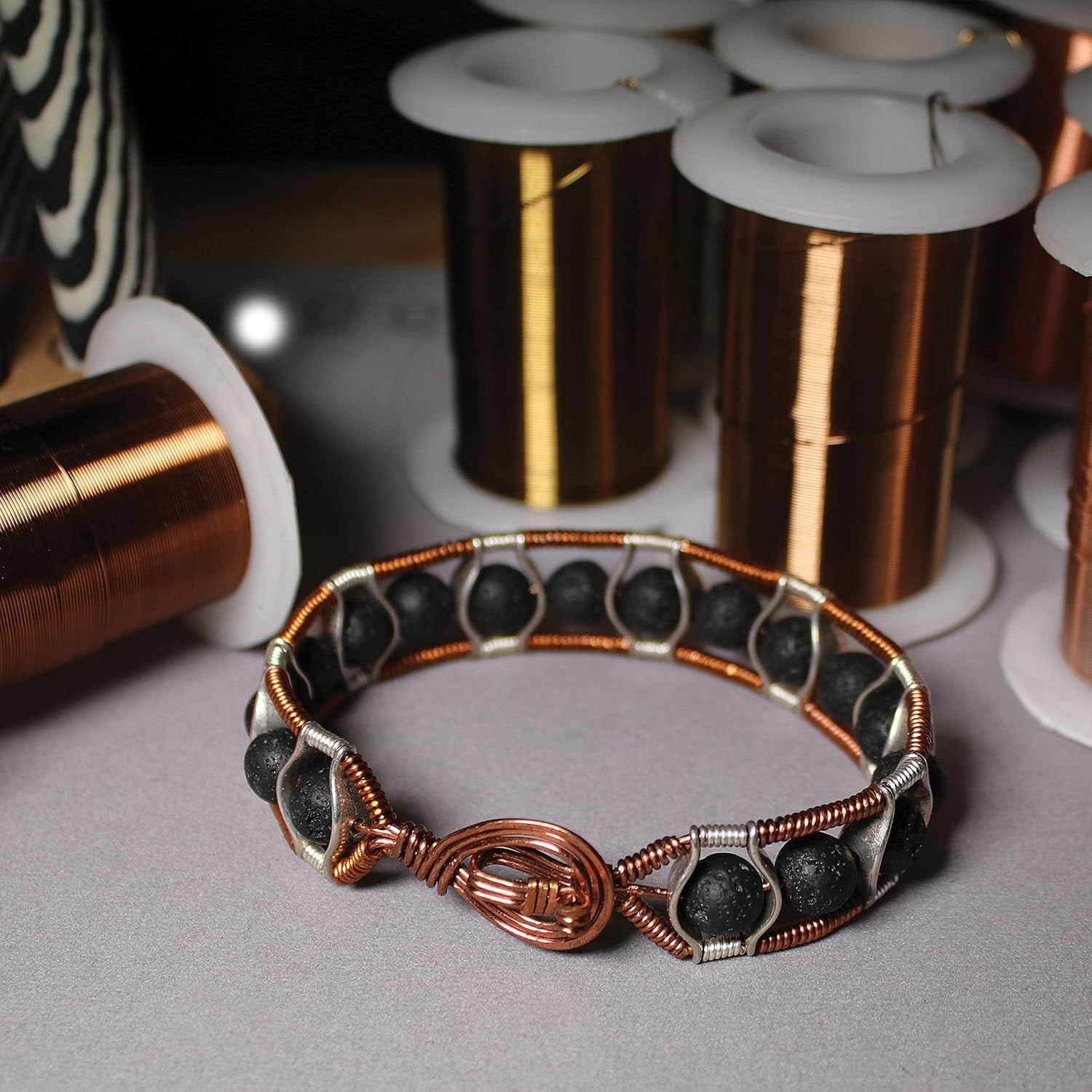 24 Gauge Wire 0 Gauge Wire BENECREAT 24 Gauge Copper Wire Tarnish Resistant Gunmetal Craft Wire 28 Gauge Wire For Jewelry Making 24 Gauge Wire For Jewellery Making