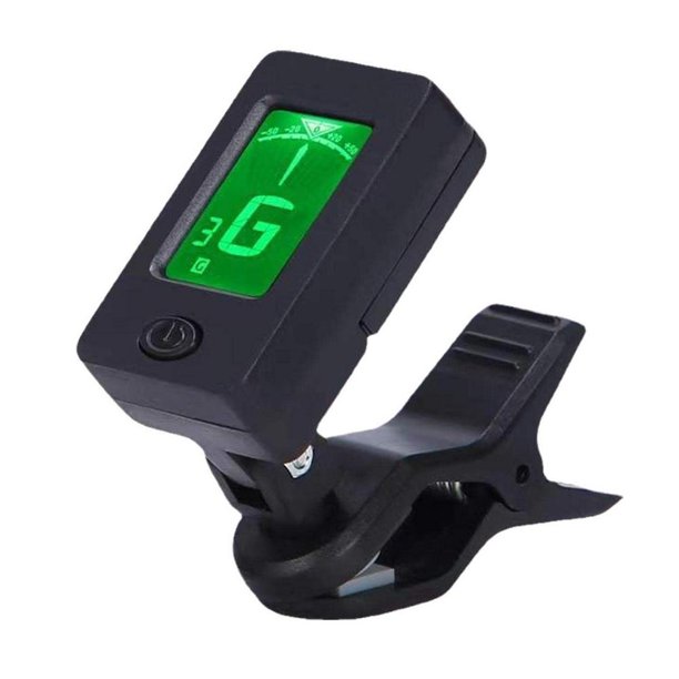 Guitar Tuner Clip On String Instruments Tuner Clip-On With LED Screen Easy Reading Accurate Tuning Tuner Clip For Guitar Ukulele QYM unisex