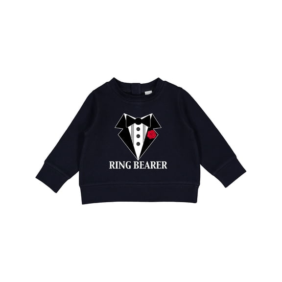 Inktastic Tuxedo Ring Bearer Baby Sweatshirt
