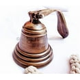 thumbnail image 6 of Nagina International Nautical Antique Brass Ship Bell - Captain Maritime Beach Home Decor Gift (4 Inches), 6 of 6