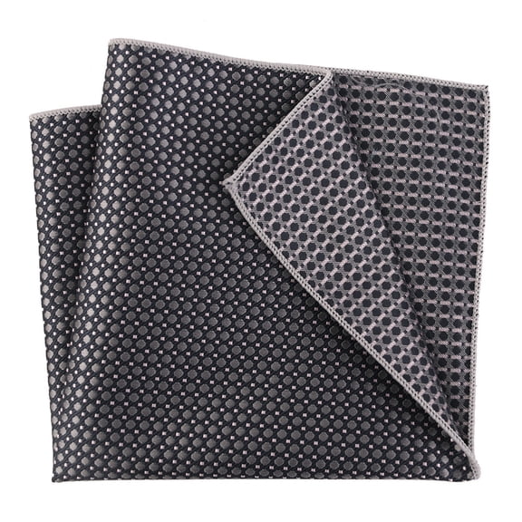 Zhuge Men's Suit Pocket Square Dots Handkerchief-10*10inch，B01