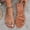 Gold, variant on PiGOGI Women's Metallic Thin Strap Flat Sandals Non-Slip Comfortable Slide Summer Silver 9.5