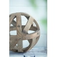 thumbnail image 4 of A&B Home Hollow Decorative Wooden Orb 8.1" x 8.1" x 8.1", 4 of 9