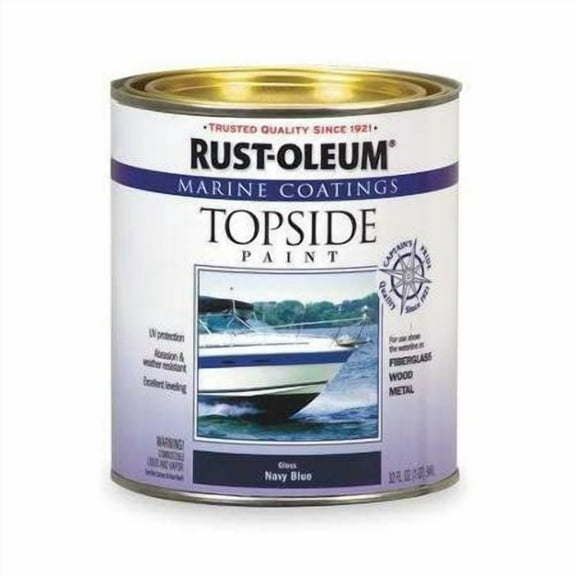 Coatings 1-qt. White Semi-Gloss Topside Paint 4-Pack