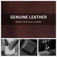 thumbnail image 5 of SCHLATUM Men's RFID Blocking Leather Wallet, 9 Card Slots & 2 ID Windows, Bifold Purse with Large Capacity, 5 of 9