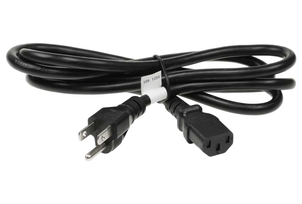 SF Cable NEMA 5-15P 3-pin to C13 Heavy Duty Power Cord, 6 feet